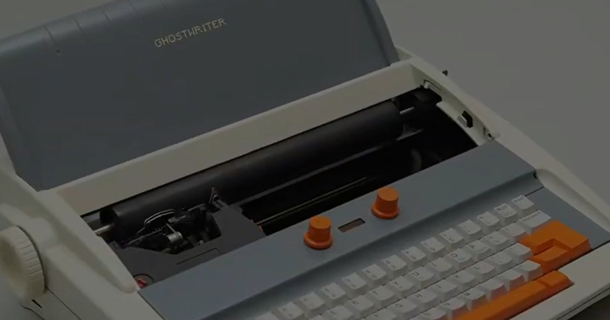 This Indian interaction designer developed world’s first AI typewriter