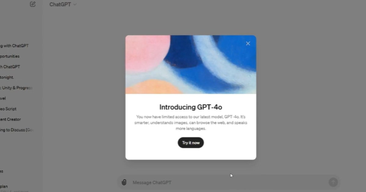 Open Ai Released Chatgpt 4o Biggest Chatgpt Ai Updates Till Date