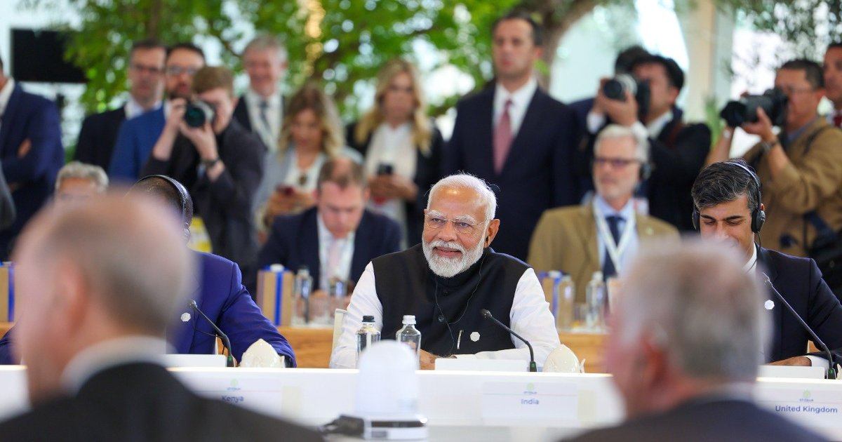 Prime Minister attends G7 Summit's AI and Energy outreach session on ...