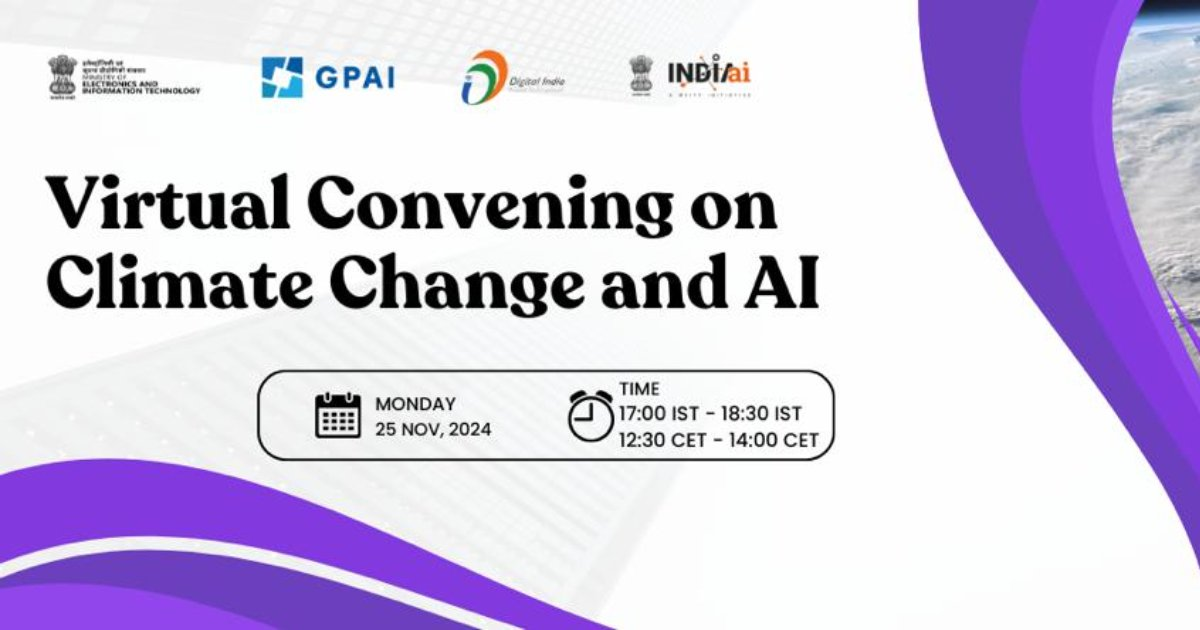 Virtual Convening on Climate Change and AI